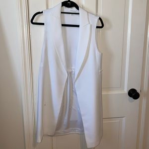 club monaco size xs knee length vest